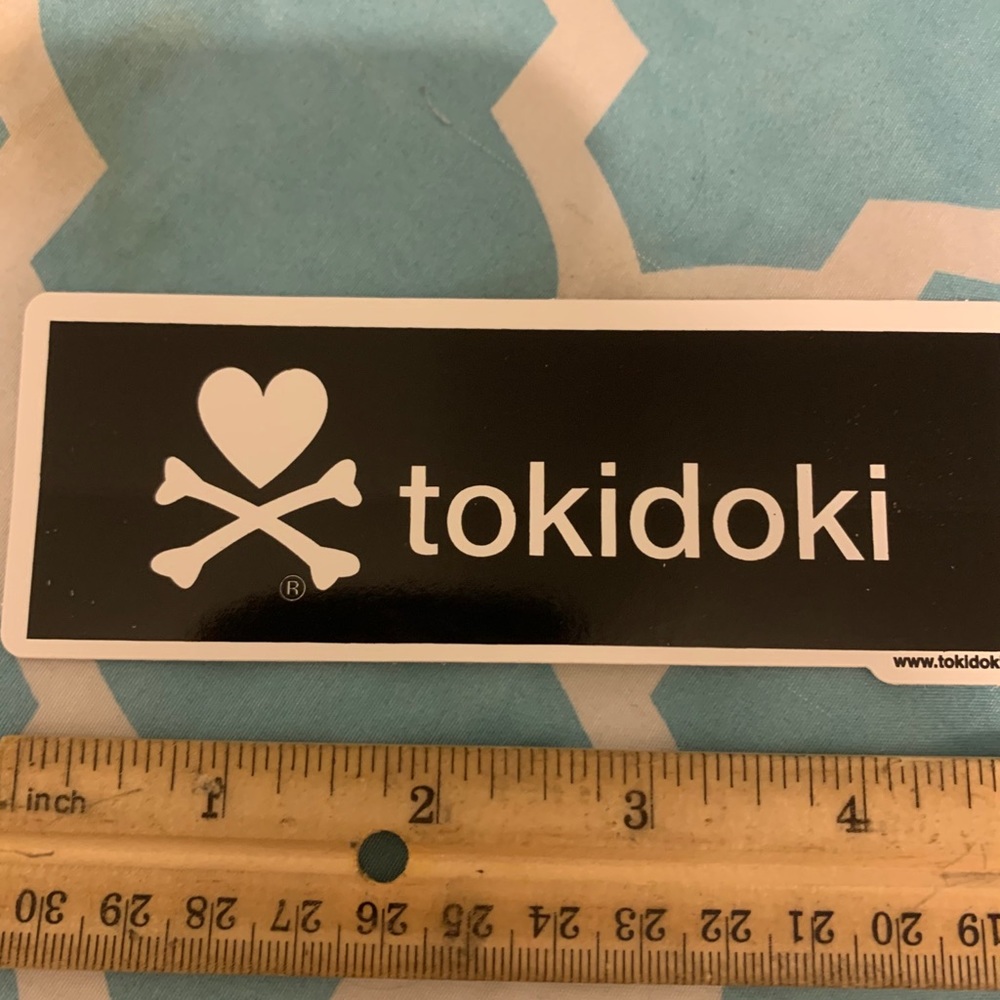 Tokidoki logo sticker